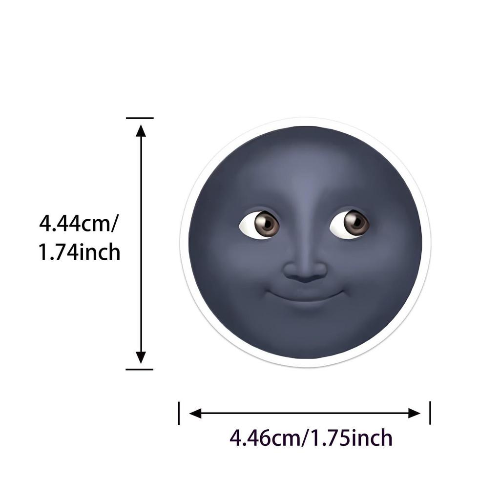 Black Cat Emoji Stickers Set - 68 Sheets for Phone Cases & Luggage - Funny Memes & DIY Decorations