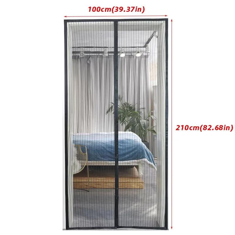 

Self-closing Magnetic Insect Screen, Invisible Door Screen, Insect Screening Curtain, Magic Screen, Home Decoration 100x210cm