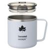 ThermoWall Vacuum Insulated Mug 330ml Ice Gray 81286182 Camping Mug Bottle Slim Design Lightweight Keeps Drinks Hot or Cold Direct Drinking