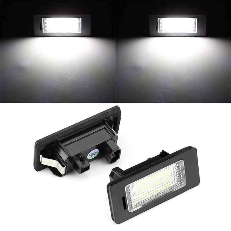 LED License Plate Light 7000K Car Rear Number Plate Light for BMW 3 5 Series E39 E60 E61 E82 E88 E90 E91 E92 F30 F31 F32 F34