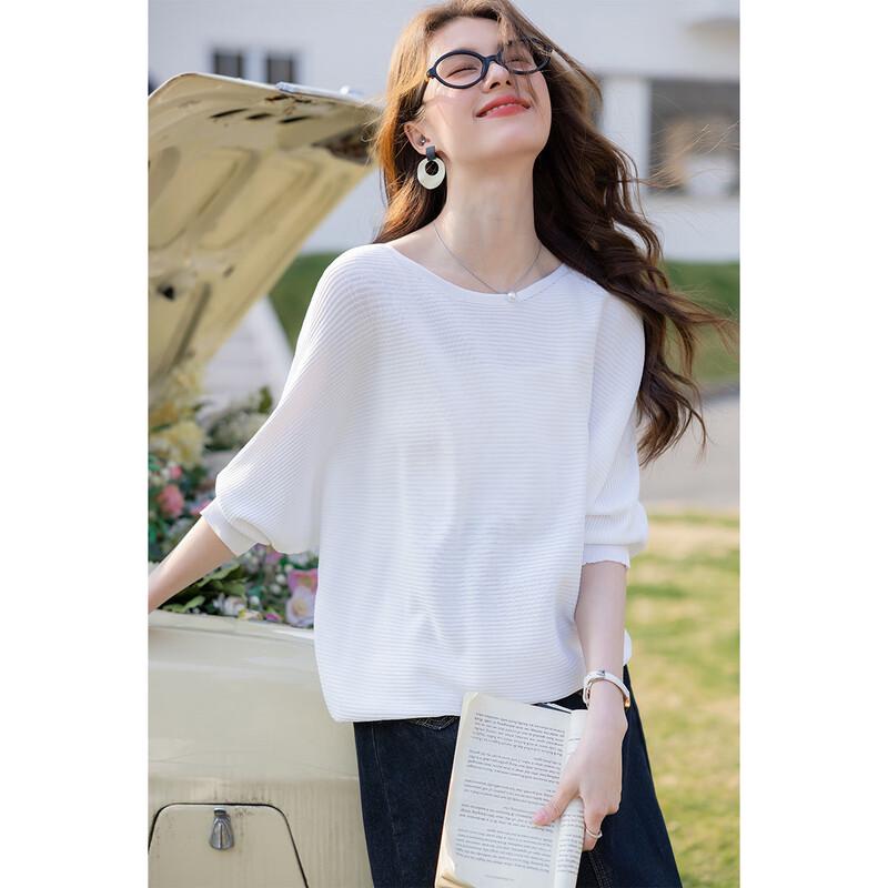 Mocana Women's Urban Casual 3/4 Sleeve Knit Top MKNJD3632