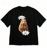 Korean Style Funny Short Sleeve Cute Hamster Meme Tshirt for WOMEN Unisex Are You Tired Graphic Crew Neck Tee Versatile Top