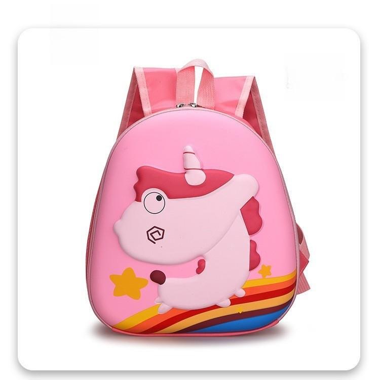 Catnoir Mario Elsa Dinosaur Unicorn Cartoon Printed Backpack Children