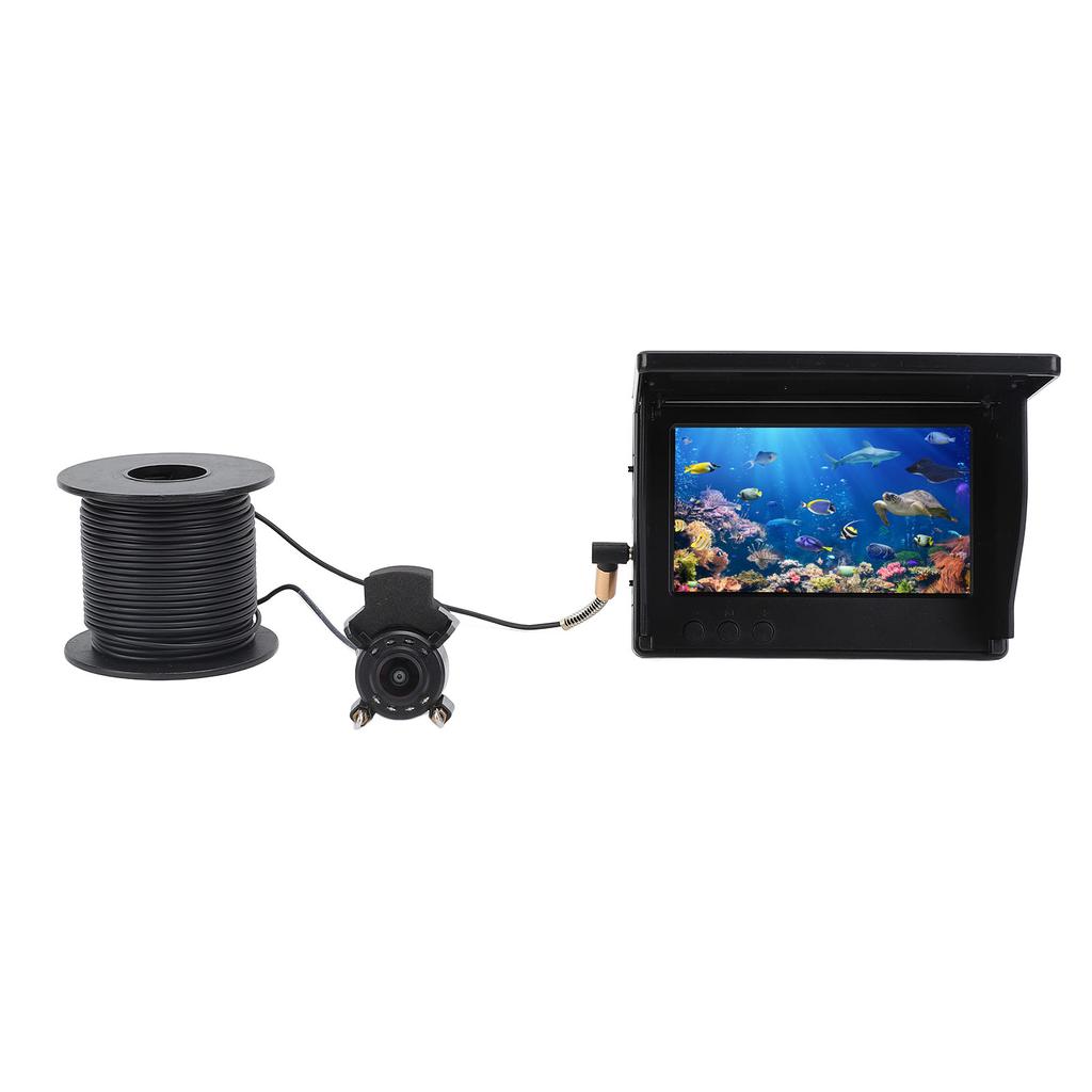 Underwater Fishing Camera 15m Cable 1080P High Definition 4.3in Visible Large Screen Video Fish