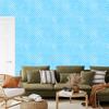 Wallpaper Stars Celadon, Turquoise and Azure for the Living Room and Bedroom 50x1000