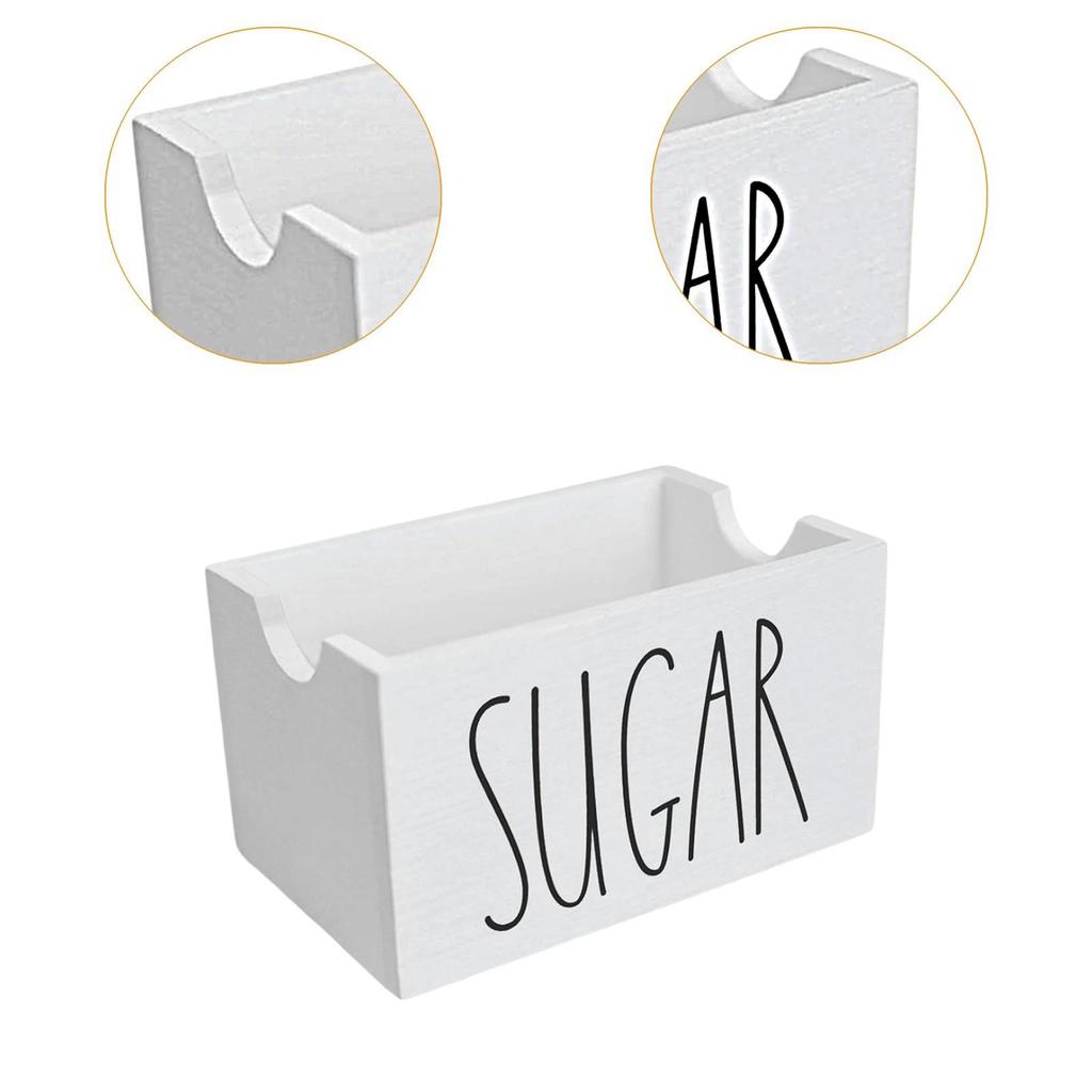 Sugar Packet Holder Coffee Condiment Packets Sugar Packets Dispenser for Coffee Bar 20 Packets for Kitchen Desk Office Pantry