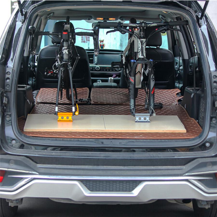Bike Cycling Rack Carrier Quick-release Fork Installation CNC Aluminum For Car Truck Roof MTB Road