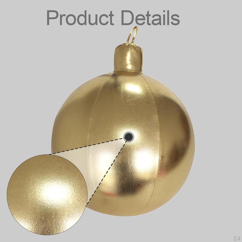 Christmas Inflatable Ball ,Christmas Party Balloon, Funny Props Giant for Garden