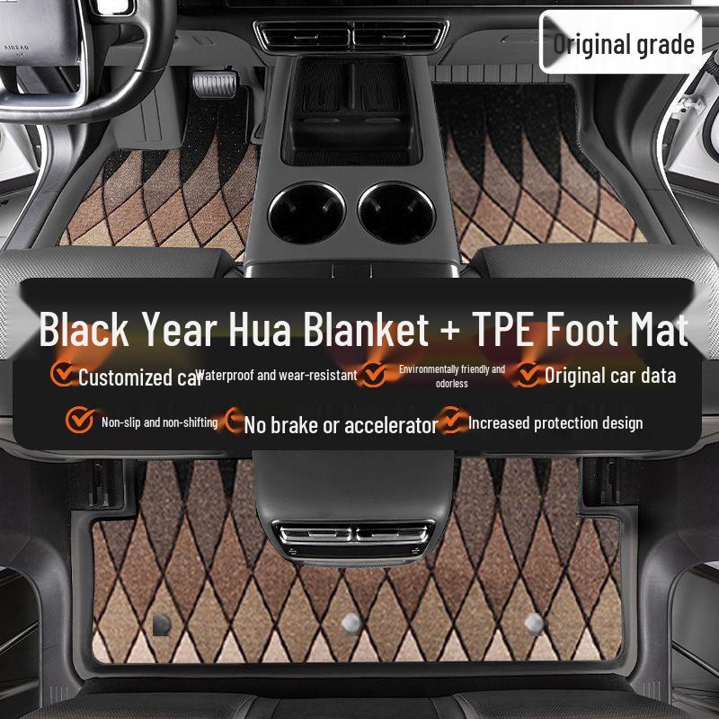 Li Auto L7 TPE Full Coverage Floor Mats - Updated Version for Car Interior Decoration