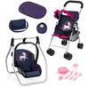 Bayer Design Doll Pram Stroller with Unicorn and Accessories 21554AB