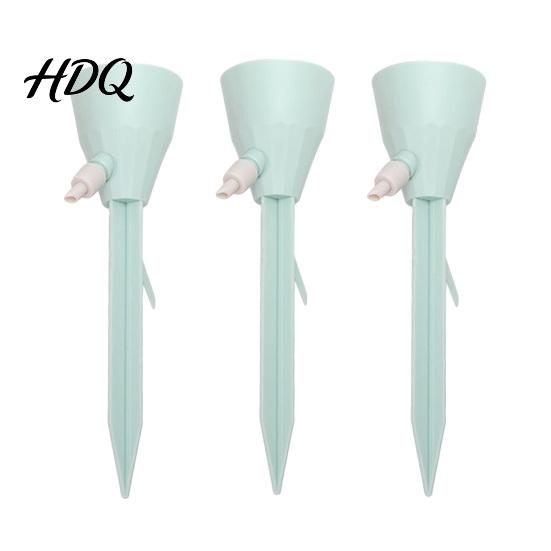 Garden Bed Drip System Flower Waterer Adjustable Self Watering Stakes Hands-Free Easy Install Plant Irrigator Solution for Indoor Outdoor Plants