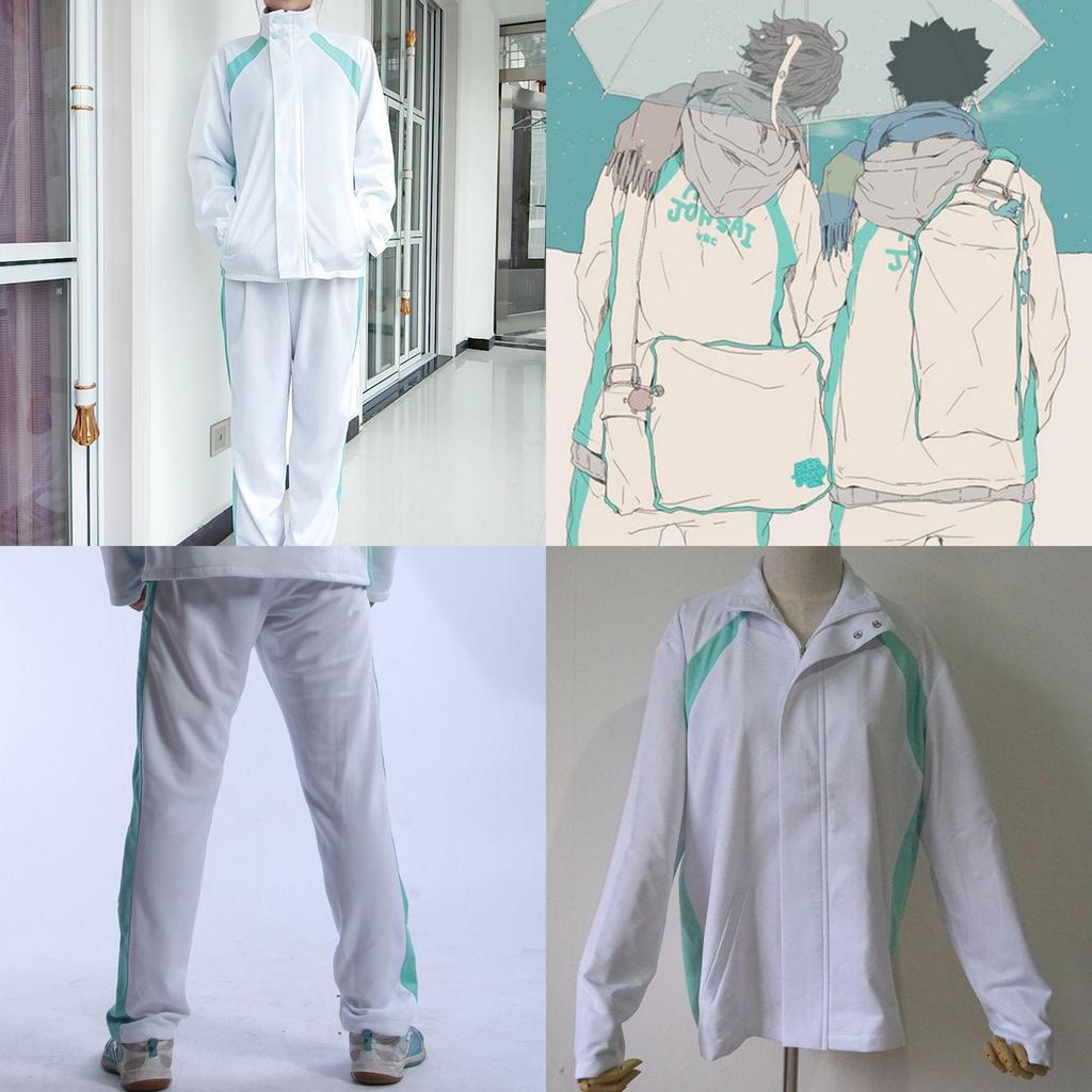 Comfortable Haikyuu Aoba Johsai High School Uniform With Mesh Lining