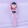 Plush Bear Bear Plush Bouquet Cartoon Doctoral Bear Toy Graduation Bear Bouquet  Birthday Party