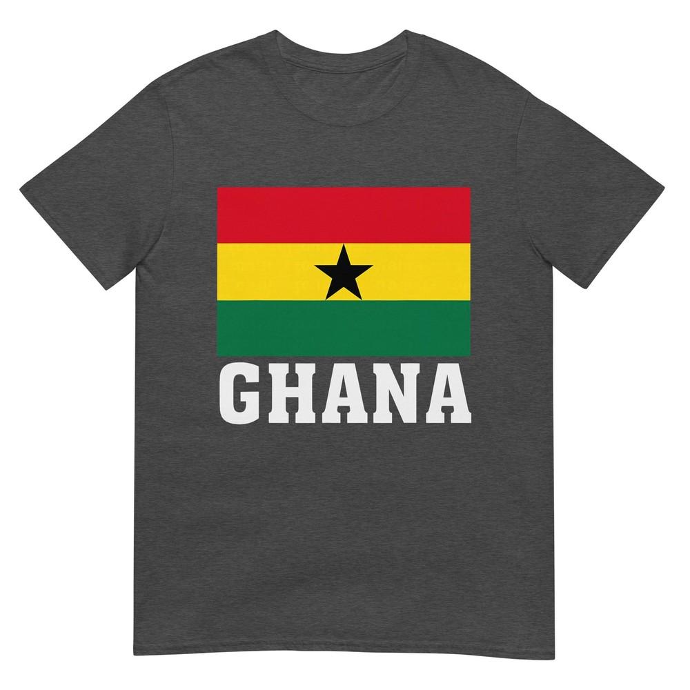 Ghana Flag Patriotic National Roots Souvenir Tshirt