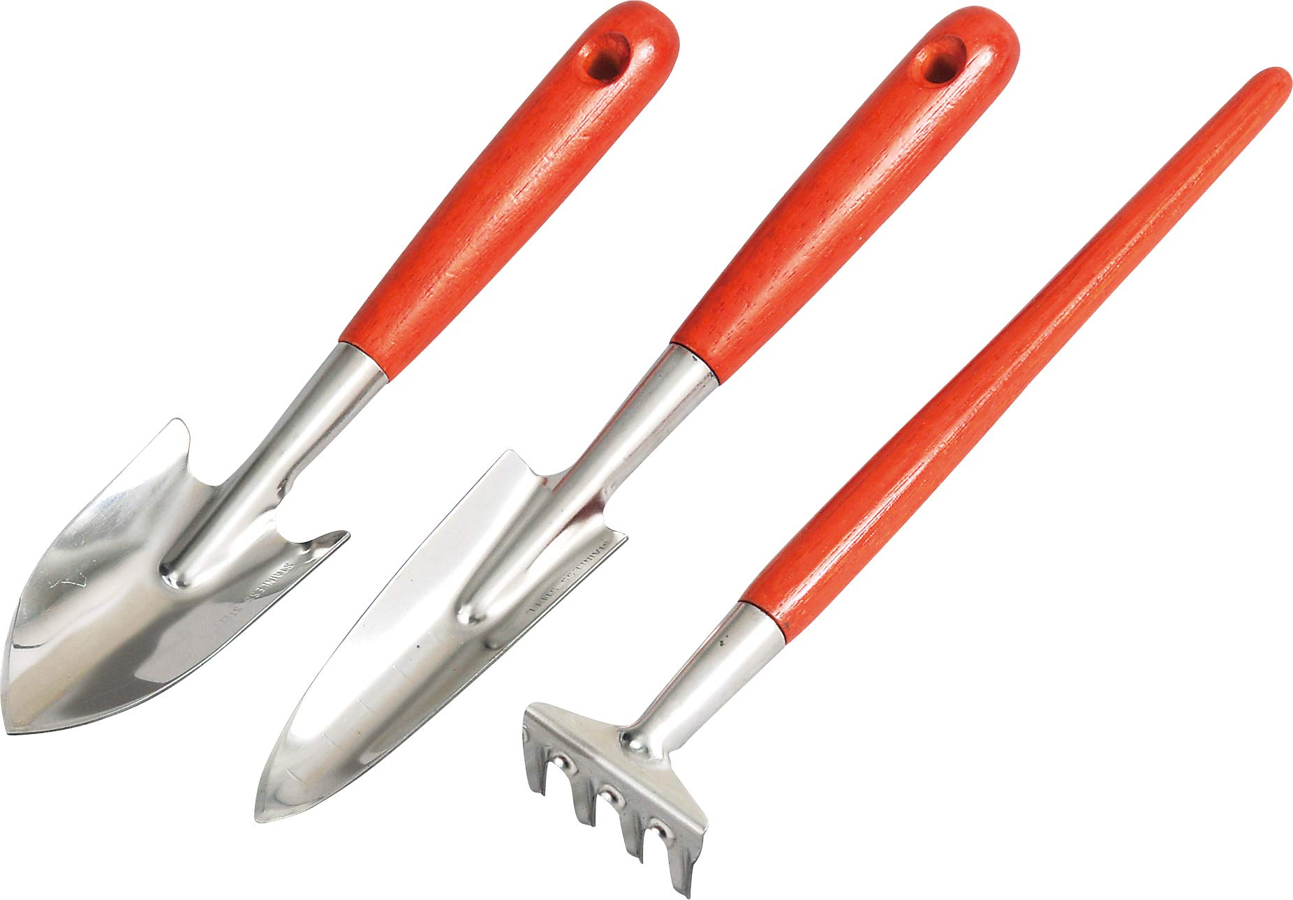 

Сенкичи Милый набор инструментов для пересадки и грабли (Набор из 3 предметов) Лопата, Мастерок, (SGMT-6)