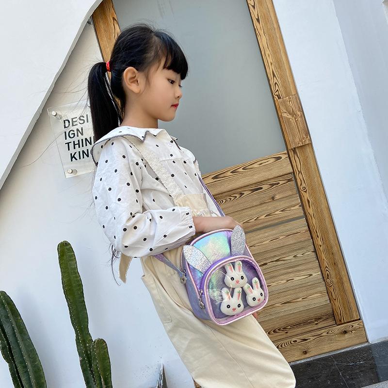 And Versatile Eyecatching Kids Rabbit Shimmer Bag For School Activities