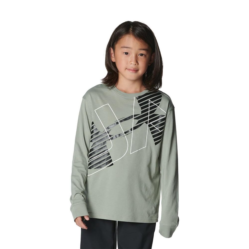 

UA SUPER BIG LOGO LONG SLEEVE Grove Green Black YXL [Under Armour] T-SHIRT