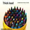 True Color Erasable Woodless Colored Pencils Set with Portable Box for Drawing and Writing
