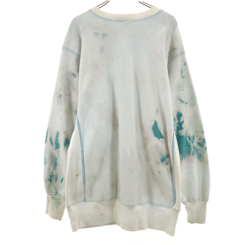 Champion 90s Reverse Weave USA Made Old Embroidered Tag Bleaching Long Sleeve Sweat Trainer Men's Used