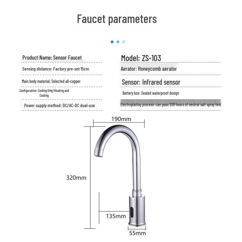 E-Merino LSL1013 Automatic Sensor Faucet