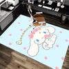 Cinnamoroll Anime Cartoon Design Chair Mat Non-Slip Carpet for Office Home Decoration Living Room Bedroom Game Room Dormitory.E066