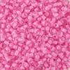 4mm Transparent Dyed Core Glass Seed Beads for DIY Bracelets, 450g Bag