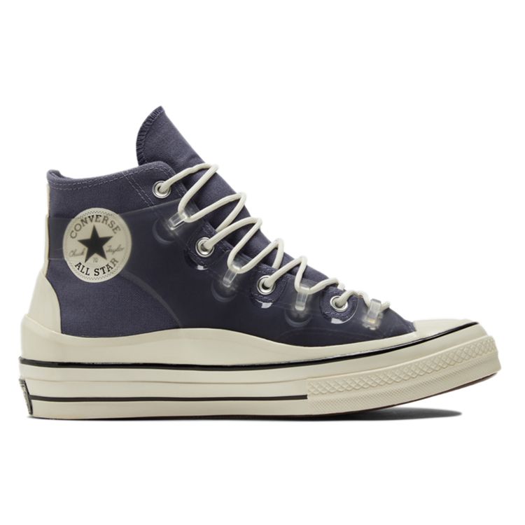 Converse Chuck 70 Utility High Hybrid Function - Stahl Unisex Sneaker Grau Reiher Schwarz 171654C