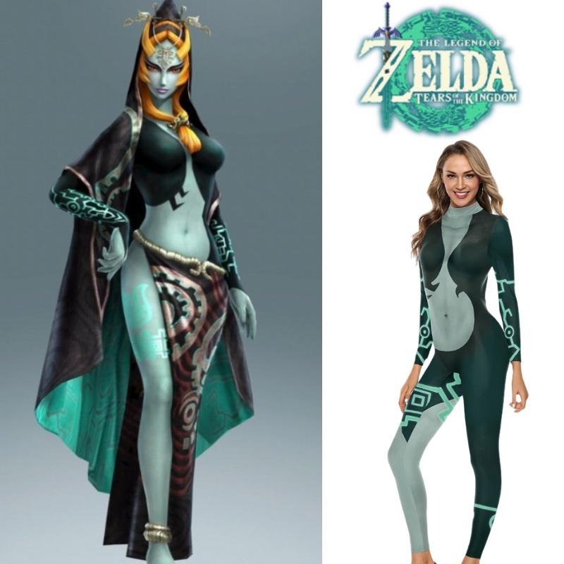 Legend Of Zelda Twilight Princess Cosplay Bodysuit Anime Film Rollespillkostyme