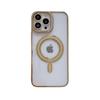 Meijiu Lens Film Suitable for IPhone16Pro Mobile Phone Case Electroplating Flash Powder Magnetic Suction Apple 15/14 Transparent Anti-fall