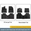Eco-Friendly TPE Floor, Trunk, and Seat Back Mats for 2024-2025 Zeekr 007 GT