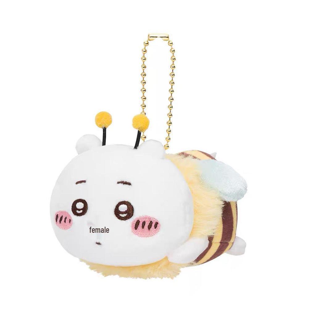 Cartoon Cute Chiikawa Pajamas Hachi Usagi Plush Toy Doll Pendant