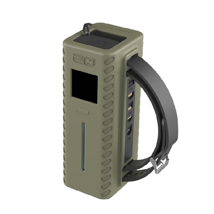 

Ergonomic Silicone Carrying Case for Safe Storage, Features Dust Plug and Shock Resistance for CUKTECH No.20 Shell армія зелений колір