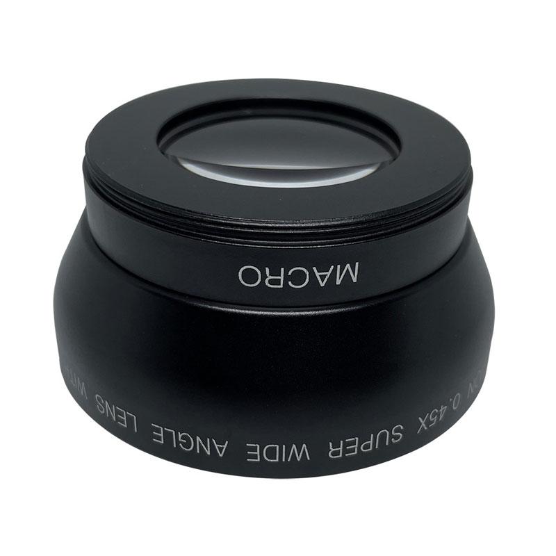 52mm 0.45x Fisheye Wide Angle Macro Lens Infrared Compatible High Definition Lens For Nikon 18-55mm 55-200mm 50mm 1.4 50mm