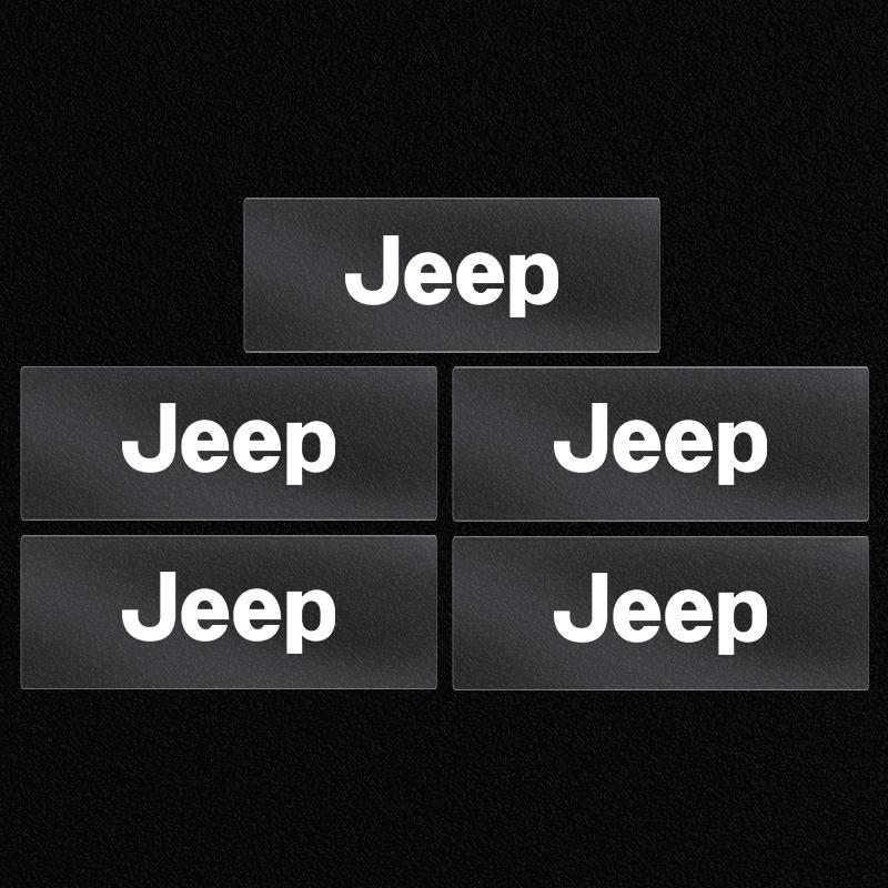 Adesivi Casuali Interno Auto Emblema Volante Auto Styling Per Jeep Renegade Wrangler JK Grand Cherokee XJ Willys Compass Command Patriot