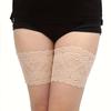 Pair of Women'S Anti-Slip & Friction-Reducing Invisible Pantyhose, Elastic Comfort Fit, Prevents Sliding Lace Sock Garters