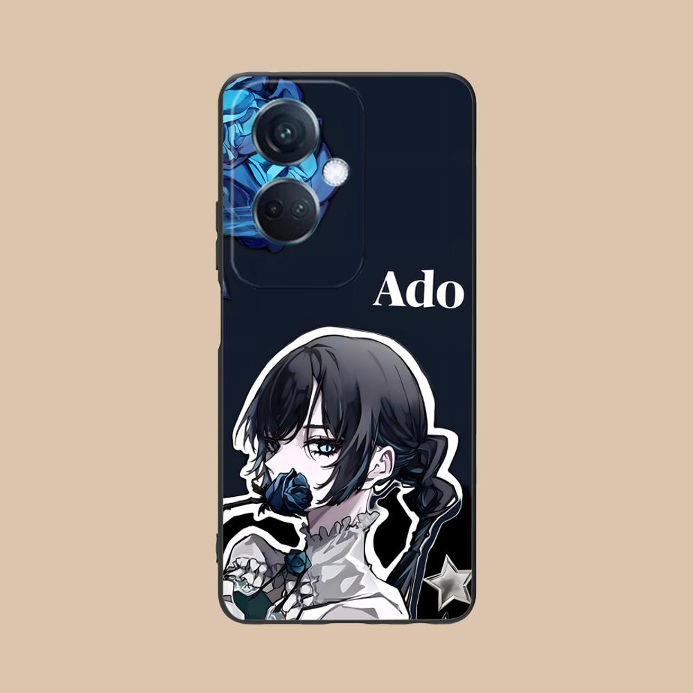 Ado Rose Anime Mobile Phone Case for OPPO Reno 14 13 12 11 10 9 8 7 6 5 F T Pro 5G Colorful Printing Cover Pretty Luxury