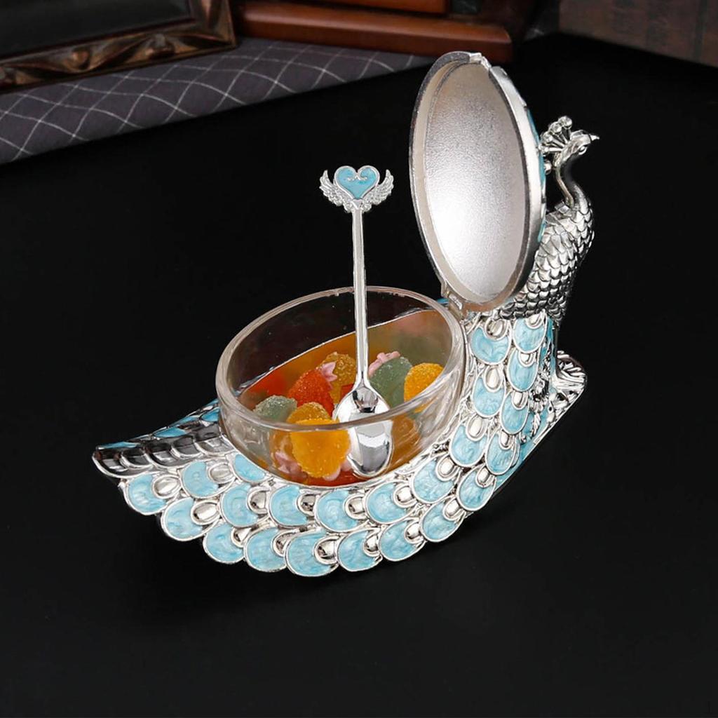 Reusable Zinc Alloy Condiment Dispenser for Weddings, Decoration, Entertainment, Desktop Organizer,