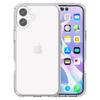For iPhone 17 Case PC+TPU Shockproof Clear Phone Cover