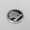 AAABU1 1 Stück 3D 42mm 43mm Auto-Emblem Lenkrad-Mittelabzeichen Aufkleber Dekal Styling Autozubehör Für Skoda