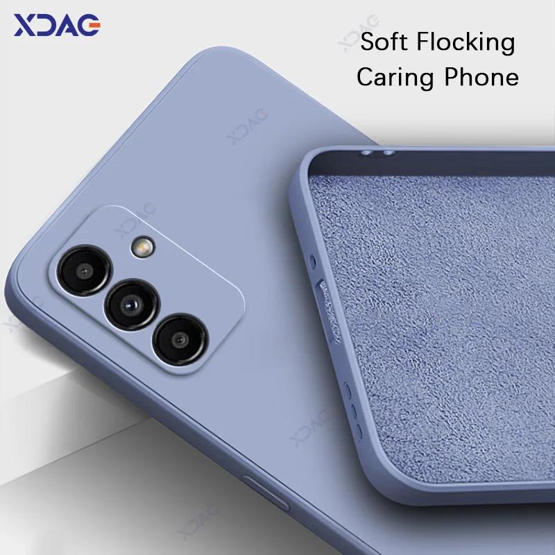 Carcasă de protecție din silicon drăguță la modă pentru Samsung Galaxy A13 A23 A33 A53 A73 5G SamsungA13 SamsungA23 360° pătrat moale, armură lichidă