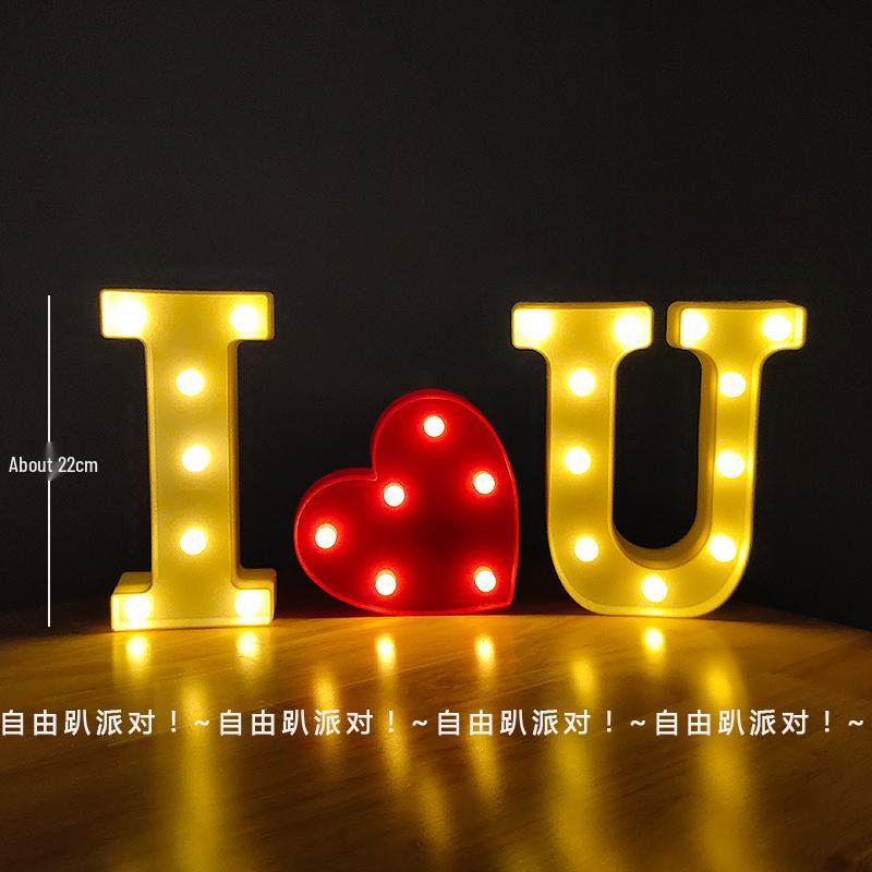 LED Happy Birthday String Lights for Party & Photo Decoration