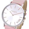 Coach Women's Perry Quartz Watch, Silver and Pink, 14503258