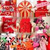 Wedding Morning Fun: Bride Game Props & Creative Package for Civilized Door Blocking & Photo Letters