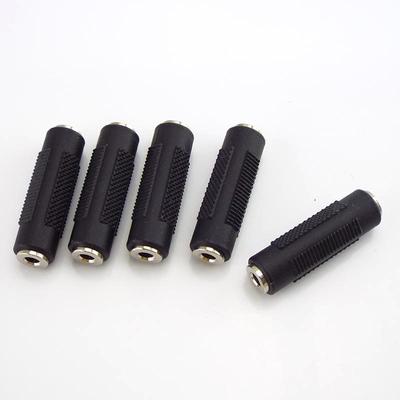 5 piezas Adaptador de Audio Estéreo Mini 3.5mm Hembra a Hembra Conector Convertidor Acoplador Metal Chapado en Oro