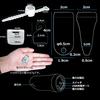 DOKEEP Ultra Mini LED Light Set of 2 Ultra Light