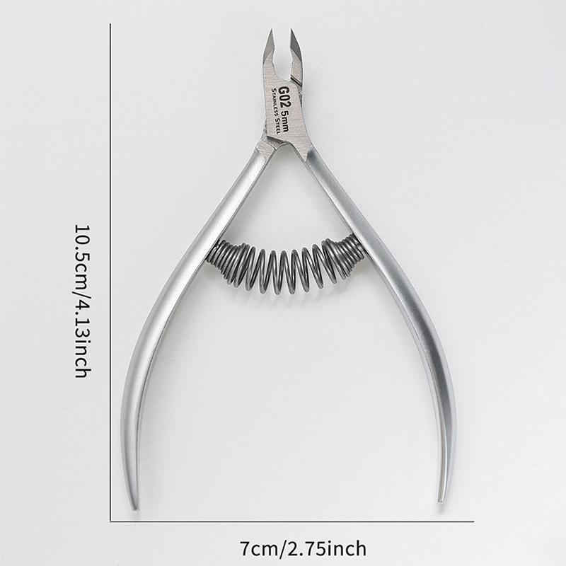 Stainless Steel Cuticle Trimmer Professional Nail Nipper Remover For Fingernails Manicure Products Toenails Dead Skin Nails