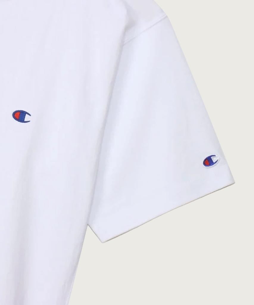 CHAMPION Reverse Weave C Logo Short Sleeve T-Shirt White