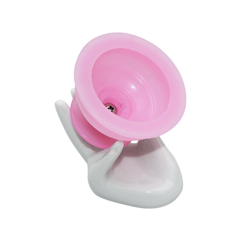 Portable Zhanhao Mother-Child Silicone Cupping Set: Pink Press-Type Moisture Absorbing Cups (No Fire)