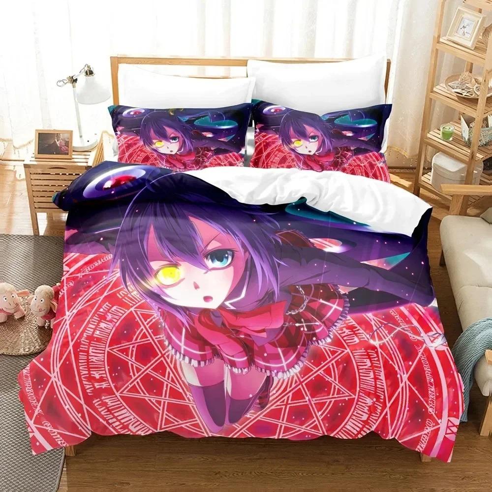 Anime Love Chunibyo & Other Delusions Rikka Bedding Set Boys Girls Twin Queen Size Duvet Cover Pillowcase Bed Kids Adult
