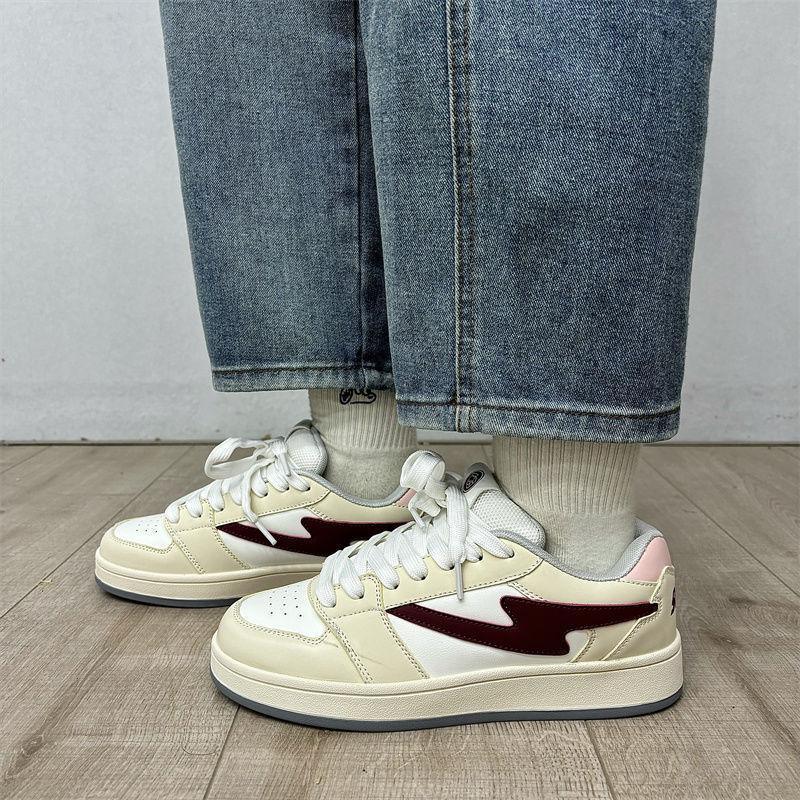 Women's shoes niche low-top bread shoes trend spring new versatile sports and leisure board shoes